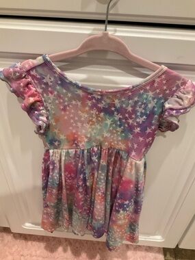 LIttle Sleepies Stardust Twirl Dress